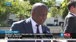 Budget 2022 | Minister in the Presidency Mondli Gungubele comments on budget