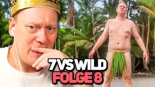 MEIN NEUES DSCHUNGEL OUTFIT! 😏 7 VS WILD ÜBERFLUTETE SHELTER - FOLGE 8 REAKTION🔥