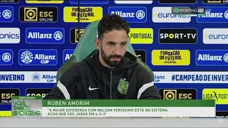 Rúben Amorim: «Para mim, o Paulinho continua a ser o melhor avançado português»