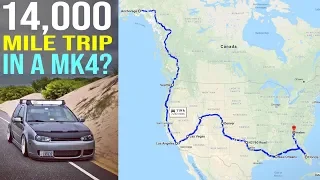 Why One MK4 Wagon Drove 14,000 Miles Across North America