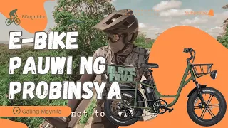 e-Bike Pauwi ng Probinsya (109 Km) [Fiido T1 Pro]