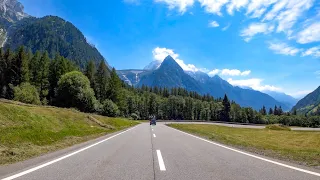 Driving the Maloja Pass, Switzerland & Italy