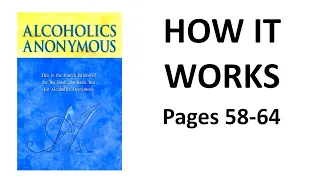 Alcoholics Anonymous, Chapter 5 - How it works / pages 58-64