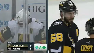 Max Pacioretty Tries To Hit Kris Letang, Then Sucker Punches Letang