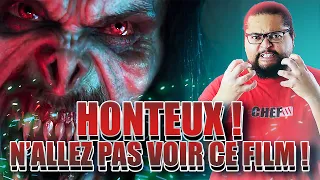 MORBIUS - N'allez pas voir ce film, c'est éclaté au sol. Sony se fout de notre tronches ! Ouais.