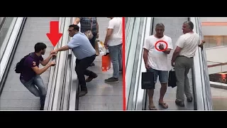 LOVE ESCALATOR PRANK