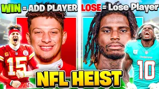 NFL HEIST | Win = Steal A Player
