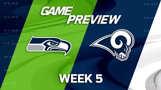 Seattle Seahawks vs. Los Angeles Rams | Week 5 Game Preview | Move the Sticks