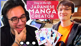 Day in the Life of a Japanese Manga Creator (REACTION)