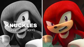 Knuckles The Echidna (Sonic Prime) || Clips For Edits || [4K/60FPS]