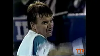 Jimmy Connors Disrespects Ivan Lendl 🔥 New York 1992