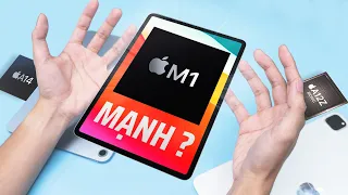 Tóm lại iPad Pro M1 MẠNH HƠN iPad Pro A12z và iPad Air A14 Bionic bao nhiêu?