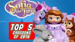 ♥ LEGO Disney Sofia The First TOP 5 Cartoon Episodes of 2016