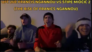 UFC 260: FRANCIS NGANNOU VS STIPE MIOCIC 2 | LIVE REACTION !!!