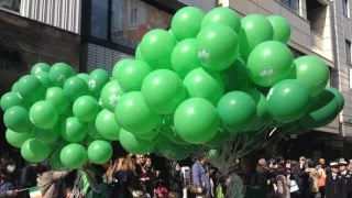 ST. Patrick`s Day Parade 2017 in YOKOHAMA MOTOMACHI