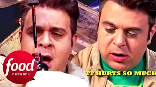 How Stupid Is Adam For Trying "The Stupid Wing Challenge" With Capsaicin Extract? | Man v Food