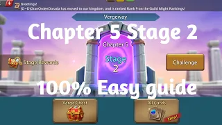 Lords mobile Vergeway Chapter 5 Stage 2 easiest guide