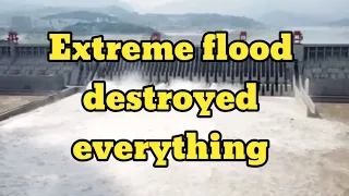 China flooding | three gorges dam caused floods make millions of people suffered