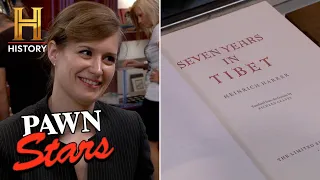 Pawn Stars: $2,000 for LIMITED EDITION Tibetan Monk Book (Season 10)