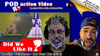 🎶DEDICATION SONG Daneliya's 'Not Your War' (Live) #reaction #daneliya #okeanelzy