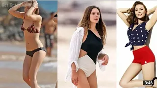 Elizabeth Olsen Hot beach in Miami Beach Review