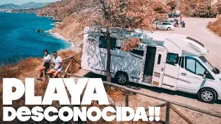 LA PLAYA DESCONOCIDA // PERNOCTAMOS AQUÍ  | VLOG 160