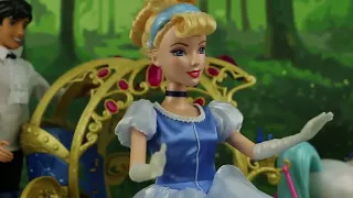 Frozen Anna & Elsa in Cinderella’s Mini Movie Featuring Kit Prince Charming & Fairy Godmother.