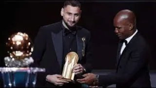 Gianluigi Donnarumma is Ballon d'Or Best Goal Keeper 2021 Lev Yashin Award