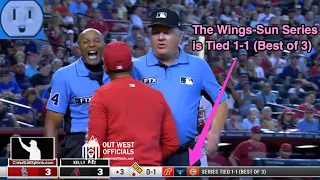 Ejection 138 - Cards' Oliver Marmol Politely Exchanges Cordialities with Umpire CB Bucknor