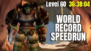 Levels 54-60 | Speedrun 1-70 Warrior (2d11h45m50s)