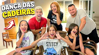 DANÇA DAS CADEIRAS COM JESSICA MALUZINHA E O CANAL DA BELINHA