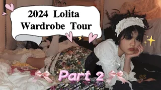 2024 Lolita Wardrobe Tour - Part 2 (Blouses, Coats, Accessories, Bags and Shoes)