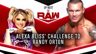 Alexa Bliss Challenge To Randy Orton