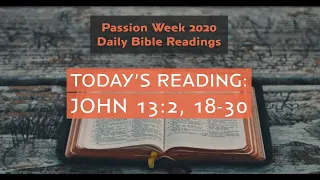 Passion Week Bible readings