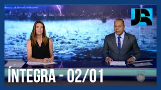 Assista à íntegra do Jornal da Record | 02/01/2021