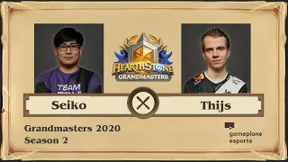 [RU] Seiko vs Thijs | Hearthstone Grandmasters Season 2 (27 сентября 2020)