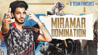 Insane Miramar Gameplay | 11 KILLS DOMINATION! | BGMI