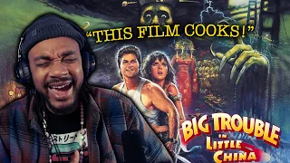 Filmmaker reacts to Big Trouble in Little China (1986) for the FIRST TIME!