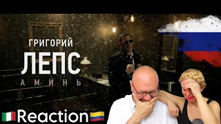 Григорий Лепс - Аминь ♬Reaction and Analysis 🇮🇹 Italian and Colombian 🇨🇴