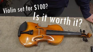 Is a violin set for $100,- worth the money?
