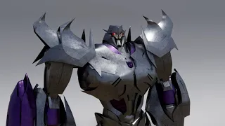 Transformers Prime Megatron model test render