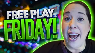 🎰💰 FREE PLAY FRIDAY INSANITY 🤪 GETTIN' PAID 🔥