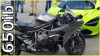 SUPERCHARGED Ninja H2 DESTROYED By StreetSpeed717's McLaren 720S!