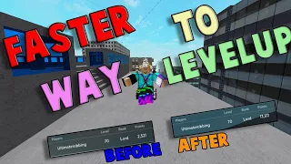 Fastest Way To Level In Roblox Parkour | 10k Points Every Minutes