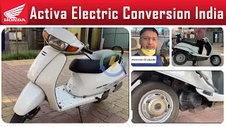 Honda Activa Electric Conversion in India | Hemank Dhabade | #eCharged
