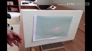 4. Determination of Wavelength of LASER by Diffraction.