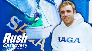 New Captain Jake Makes Major Changes To The Saga Ship | Deadliest Catch