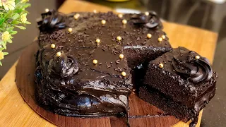 Chocolate  Fudge Cake | With Chocolate Butter Frosting | Cake recipe on stove | Ifra Cuisine