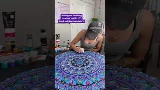 26” Purple & Teal Mandala