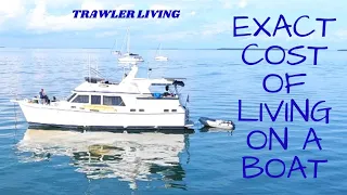 What it COST to LIVE on a boat? || Our Monthly Expenses ||  How much $$ we EARN, YouTube ||